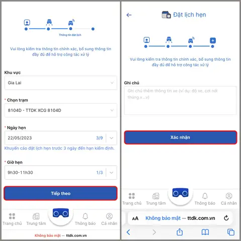 Cách Đăng Kiểm Xe Ô Tô Online