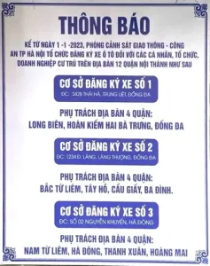 Đăng Ký Xe Ô Tô Quận Long Biên: Hướng Dẫn Thủ Tục Từ A-z
