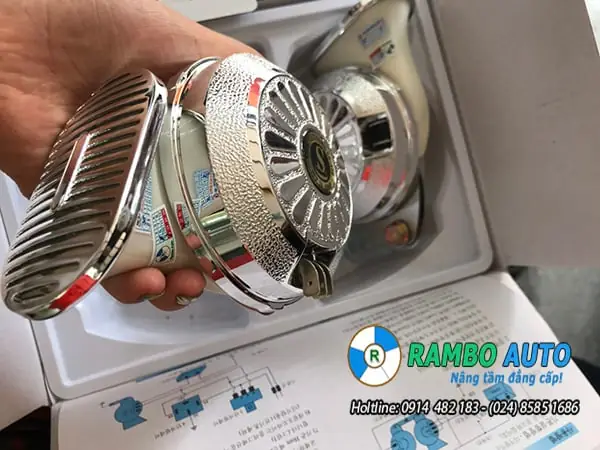 Lắp Còi Ngân 3 Tiếng Cho Xe 16 Chỗ Ford Transit | Chuyên Còi Ngân Oto Hàn Quốc Seoul Chính Hãng, Lắp Đặt Chuyên Nghiệp Tại Hà Nội & Sài Gòn || Rambo Auto