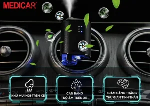 Sử Dụng Máy Xông Tinh Dầu, Tinh Dầu Cho Xe