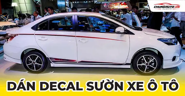 Decal Sườn Xe Ô Tô