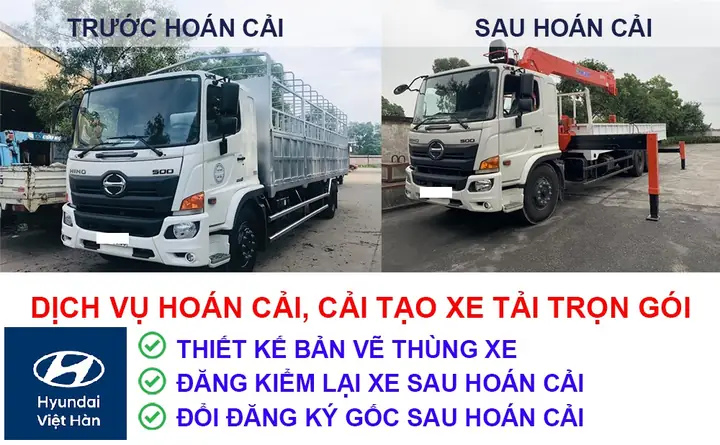 Cải Tạo Hoán Cải Xe Tải Là Gì ?