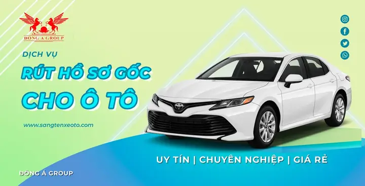 Các Giấy Tờ Cần Chuẩn Bị Khi Rút Hồ Sơ Xe