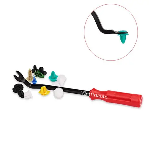 Dụng Cụ Tháo Đinh Chốt, Tán Nở Nhựa Trên Xe Ô Tô