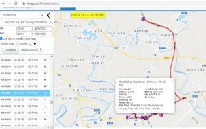 Bước 3: Xem Lại Lịch Sử Quãng Đường Di Chuyển