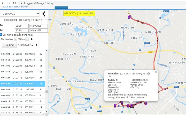 Bước 3: Xem Lại Lịch Sử Quãng Đường Di Chuyển