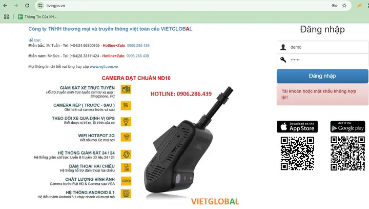 Bước 1: Đăng Nhập Tài Khoản