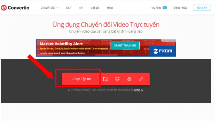 Chuyển File Mp4, Avi, Flv Sang Divx (online)