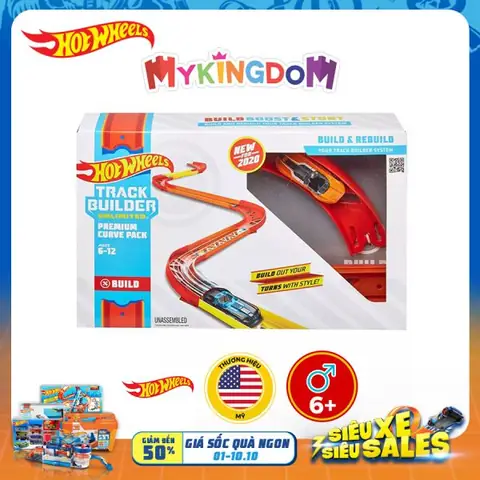 Bộ Đồ Chơi Đường Đua Hot Wheels Quanh Co