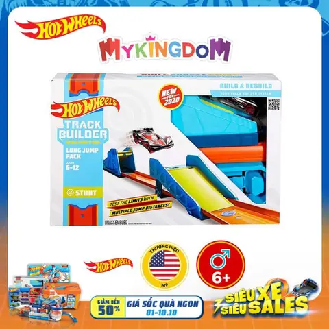 Bộ Đồ Chơi Đường Đua Hot Wheels Dốc Bay