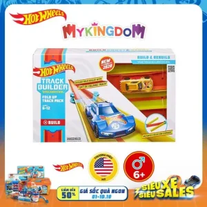 Bộ Đồ Chơi Đường Đua Hot Wheels Xếp Gọn