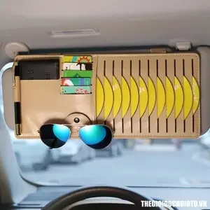 Ví Đựng Đĩa Cd Kẹp Chắn Nắng Ô Tô ( Mẫu 5)