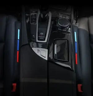 Miếng Lót Bịt Khe Ghế Ô Tô Có Dải 3 Màu