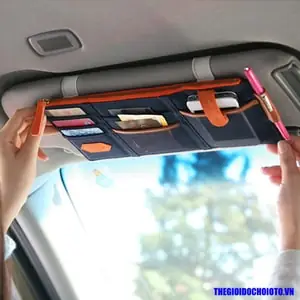 Ví Kẹp Tấmchắn Nắng Xe Ô Tô Đựng Thẻ, Giấy Tờ ( Mẫu 3)