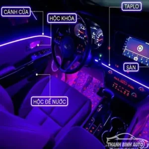 Đèn Cảnh Báo Va Chạm Cảm Biến