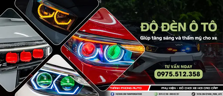 Top 7 Địa Chỉ Độ Đèn Xe Ô Tô Ở Hà Nội Uy Tín, Chuyên Nghiệp