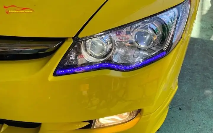Hình Ảnh Độ Mí Đèn Xe Ô Tô Tại Thiện Auto Thực Tế