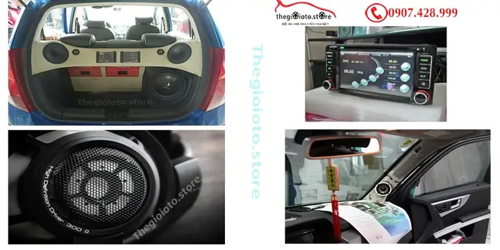 Những Hình Ảnh Độ Âm Thanh Xe Hơi Tại Thế Giới Ô Tô Tại Hải Phòng