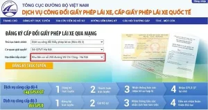 Cách Đổi Bằng Lái Xe Ô Tô Hết Hạn Online Trực Tuyến