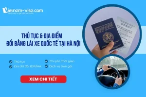 Đổi Bằng Lái Xe Quốc Tế Tại Hà Nội