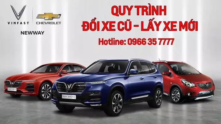 Đổi Xe Ô Tô Cũ Lấy Xe Mới