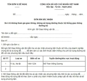 Đơn Xin Xe Ô Tô: Mẫu Đơn & Hướng Dẫn Chi Tiết 2025