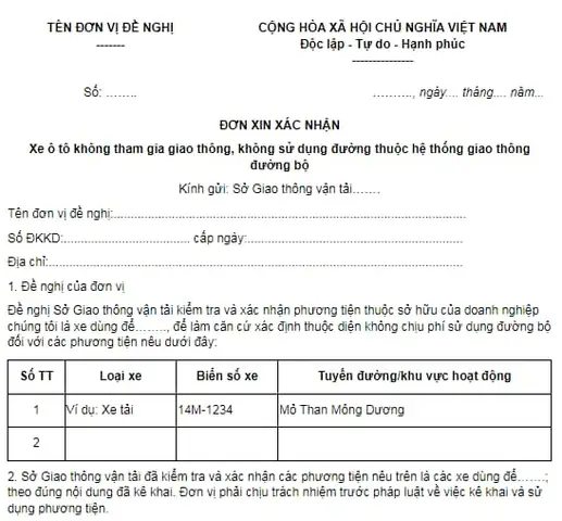 Đơn Xin Xe Ô Tô: Mẫu Đơn & Hướng Dẫn Chi Tiết 2025