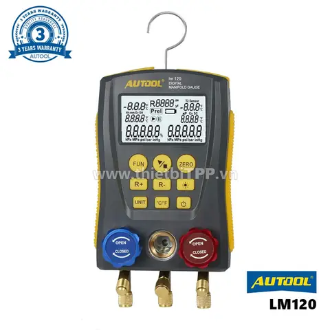 Thông Số Kỹ Thuật Đồng Hồ Nạp Ga Lm120: