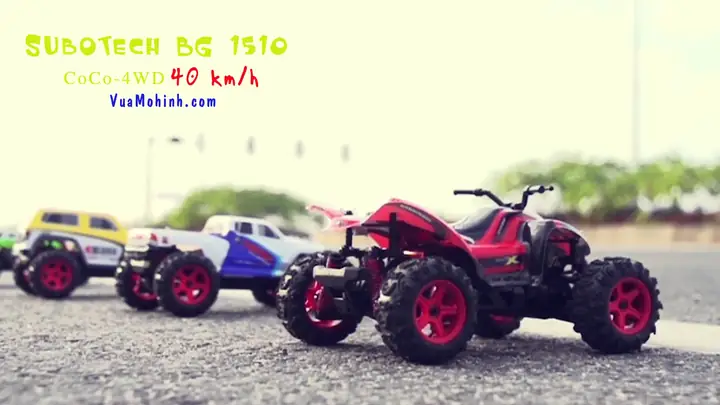 Subotech Bg1510 - Video Clip Đập Hộp Và Chạy Thử Xe Địa Hình Điều Khiển