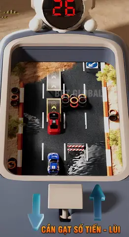 Đồ Chơi Máy Game Đua Xe Ô Tô Tốc Độ 661-9