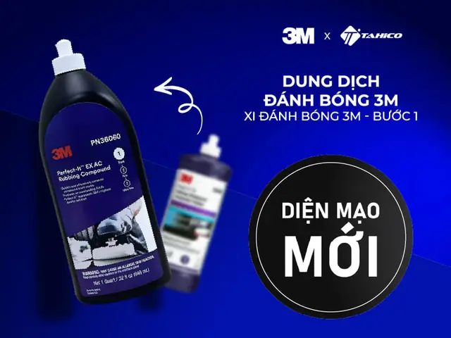 Dung Dịch Đánh Bóng 3m – Bước 1