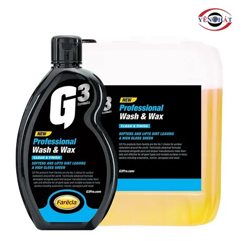 Nước Rửa Xe Ô Tô G3 Pro Wash & Wax