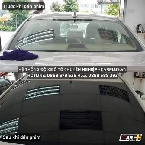 Dán Phim Cách Nhiệt Kính Sườn Sau Và Kính Lưng Cho Xe Hyundai I10