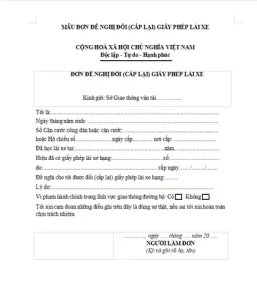 Hồ Sơ Cần Chuẩn Bị Khi Gia Hạn Giấy Phép Lái Xe Ô Tô