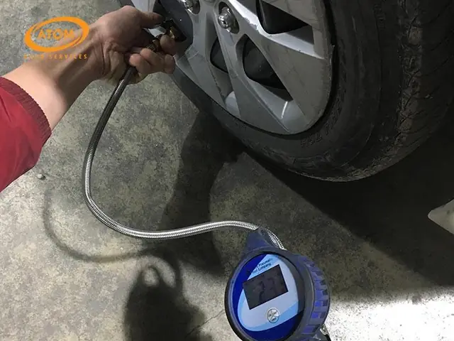 Giữ Áp Suất Lốp 4 Bánh Luôn Trong Khoảng Tiêu Chuẩn