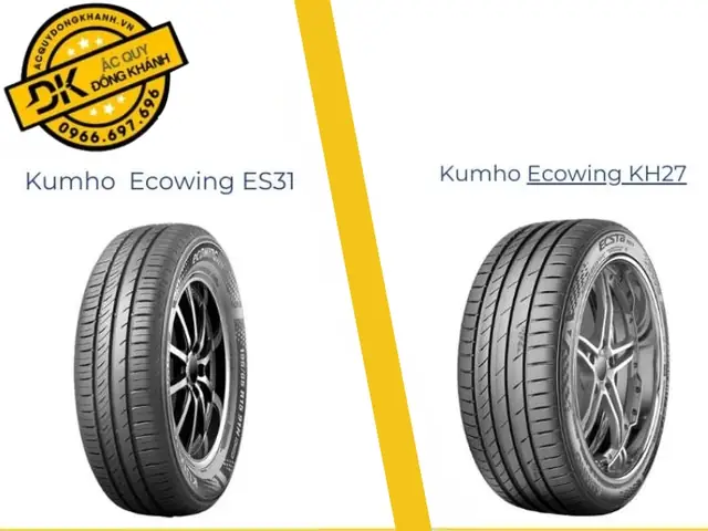 Dòng Lốp Mùa Hè Kumho Ecowing Es31 Và Kumho Ecowing Kh27