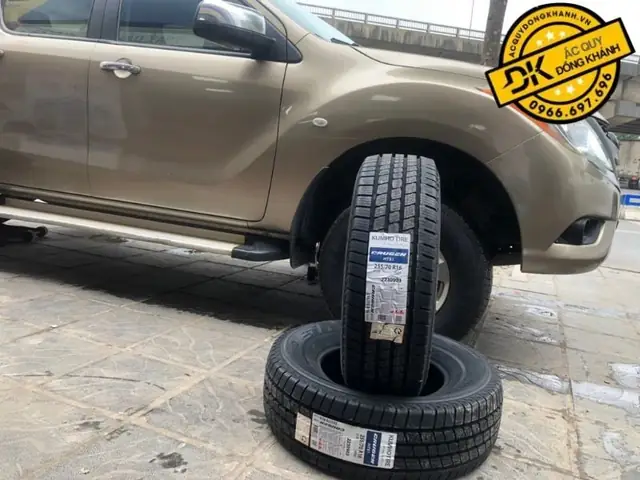 Lắp Đặt Lốp Kumho 255/70r16 Ht51 Cho Xe Mazda Bt50 2.2mt
