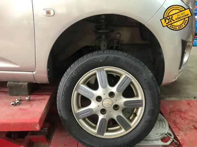 Lắp Đặt Lốp Kumho 155/70r14 Dành Cho Xe Chevrolet Spark