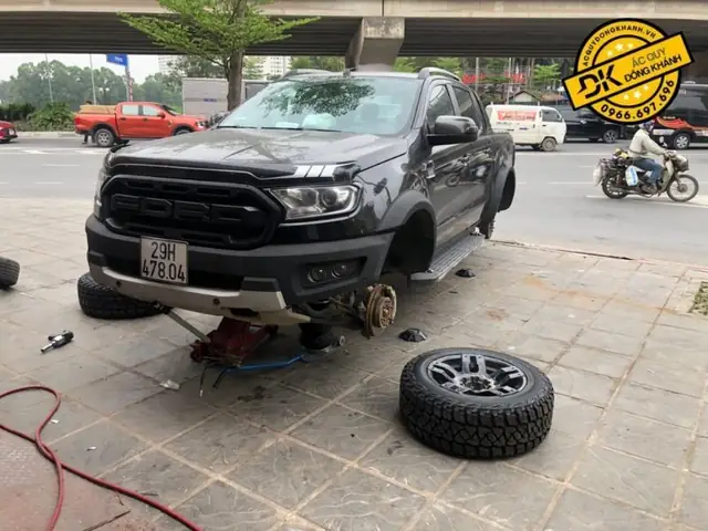 Thay Lốp Kumho 265/60r18 Mt51 Cho Xe Ford Ranger Wildtrack 3.2 At 4x4