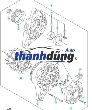 Máy Phát Điện Xe Toyota Zace 7k 2002 | 27060-67150,sản Xuất Bởi Toyota Oem, Phụ Tùng Chính Hãng, Giá Tốt Nhất. Máy Phát Điện Xe Toyota Zace 7k 2002 Có Xuất Xứ Đài Loan.được Nhập Khẩu Và Phân Phối Bởi Hệ Thống Phân Phốiphụ Tùng Ô Tô Thành Dũng