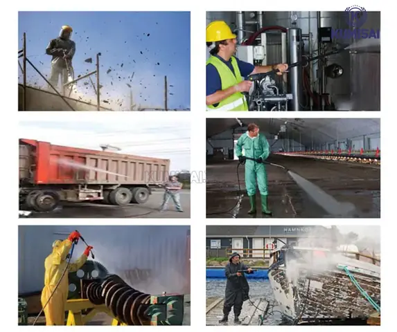 Áp Lực Phun Mạnh Mẽ, Hiệu Suất Làm Sạch Cao