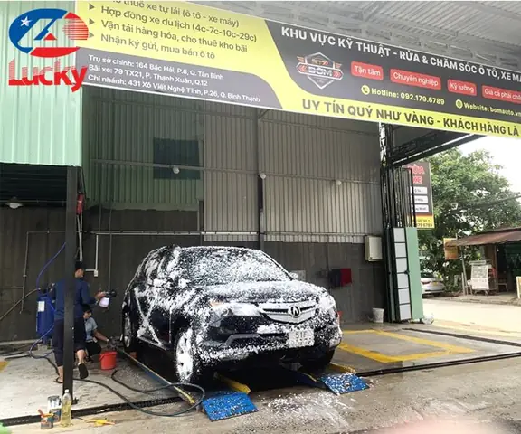 Giá Rửa Xe Ô Tô Bị Ảnh Hưởng Bởi Kích Thước Xe