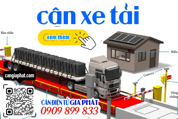 Cân Xe Tải - Trạm Cân Xe Ô Tô - 20 30 40 60 80 100 120 Tấn