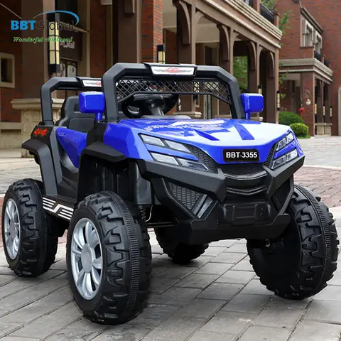 Xe Ô Tô Điện Trẻ Em Giá Rẻ Bbt-3355 Kiểu Dáng Địa Hình Hầm Hố