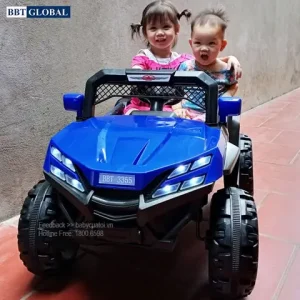 Xe Ô Tô Điện Trẻ Em Giá Rẻ Bbt-3355 Kiểu Dáng Địa Hình Hầm Hố