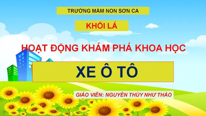 Tại Sao Cần Một Giáo Án Khám Phá Xe Ô Tô Hiệu Quả?