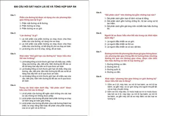 Giáo Trình Dạy Lái Xe Ô Tô B2: Cẩm Nang Toàn Tập Từ A-z