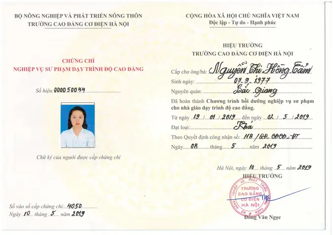 Hồ Sơ Xin Tập Huấn Nghiệp Vụ Giáo Viên Dạy Lái Xe Ô Tô Gồm: