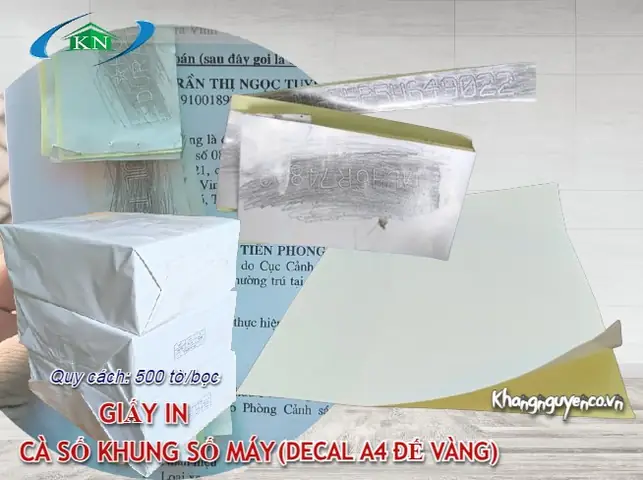 Giấy Cà Số Khung Số Máy Xe Ô Tô: Hướng Dẫn Chi Tiết Từ A-z