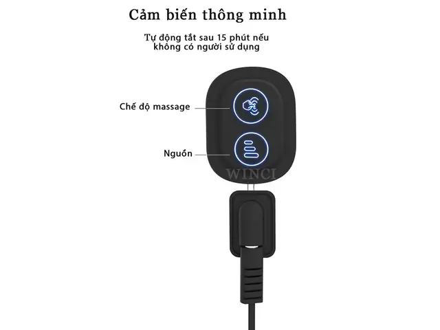 Gối Và Đệm Massage Xe Ô Tô Winci Ccw-c003